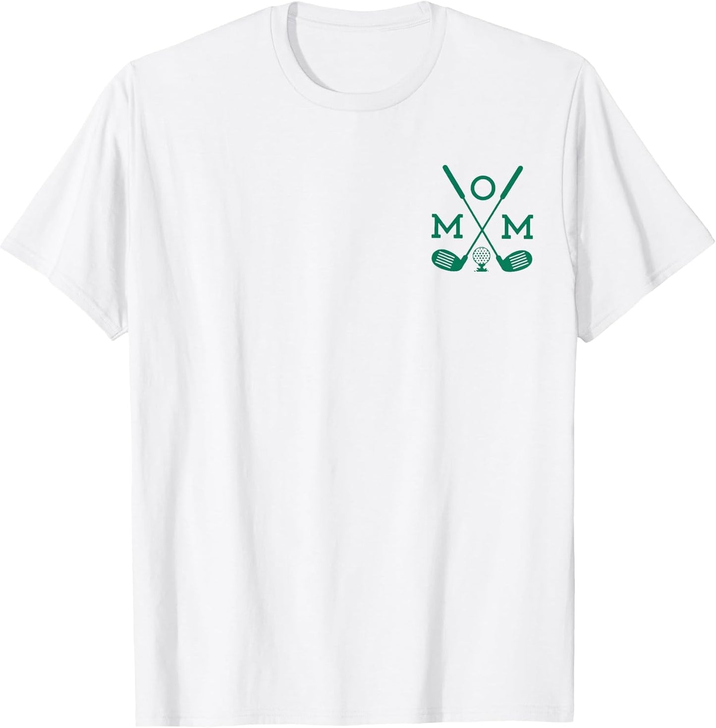 Funny Par Tee Mom Golf Matching Golfing Quote Party Pocket T-Shirt