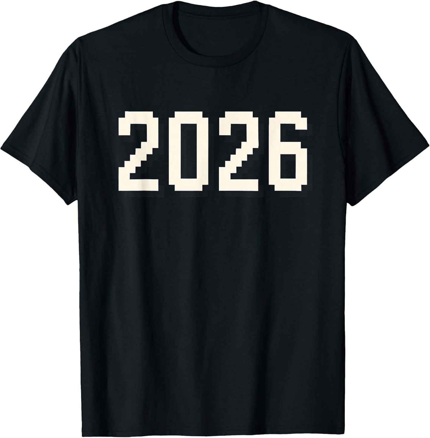2026 Shirt Retro Pixel Art Nerdy Funny Design T-Shirt