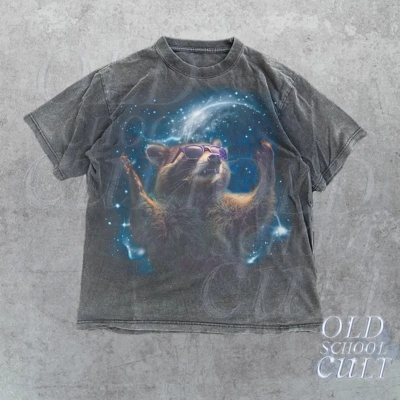 Alpha R.ac.c.oon In Space Vintage 90s Style Shirt, Retro R.ac.co.on Cool Galaxy T-Shirt, T.r.a.sh P.a.n.da Lovers, Adult Funny 2000s Graphic Tee T-shirts, Crewnecks, Hoodies – Gifts Suitable for Anyone