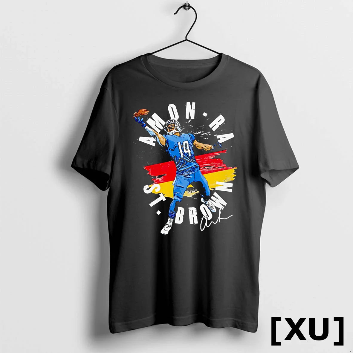 Amon Ra St Brown Detroit Germany Flag Tshirts Sweater
