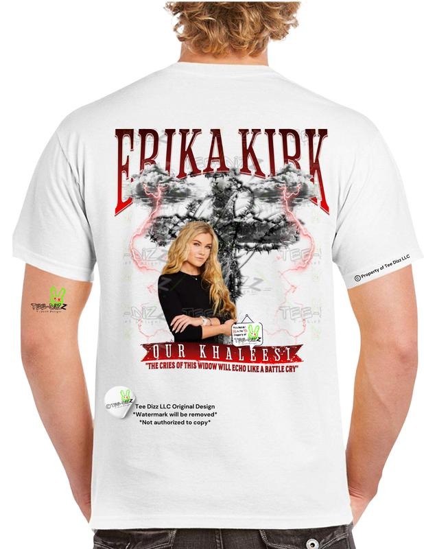 Battle Cry: Erika Kirk- We are Charlie - Unisex graphic T-shirt
