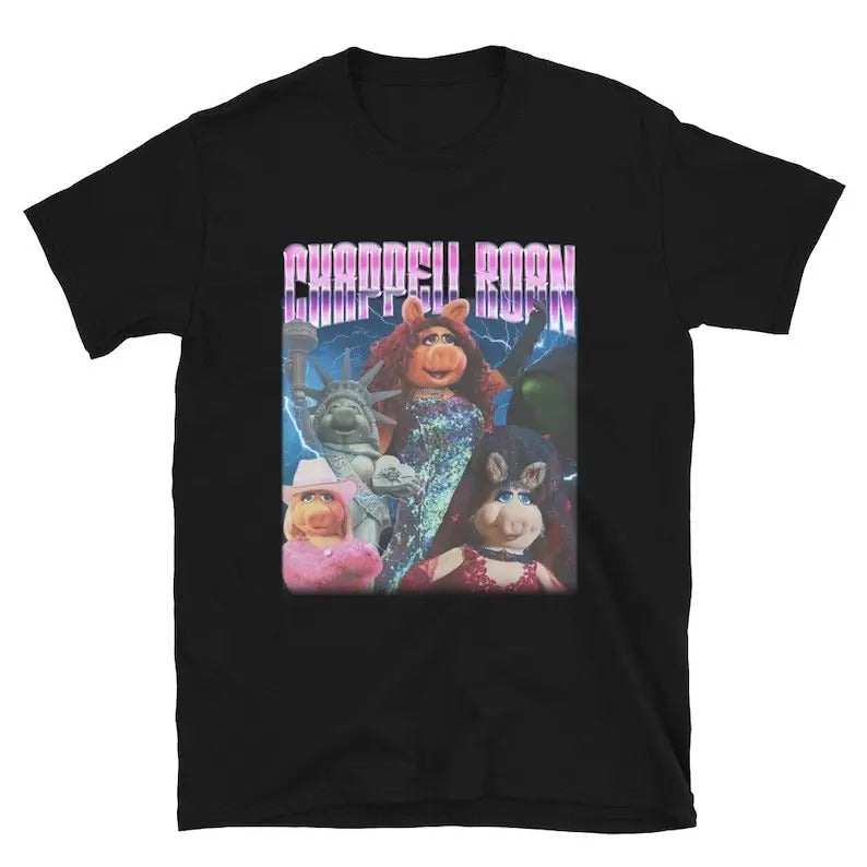 CHAPPELL ROAN Miss Piggy SHIRT Round Neck Classic Top