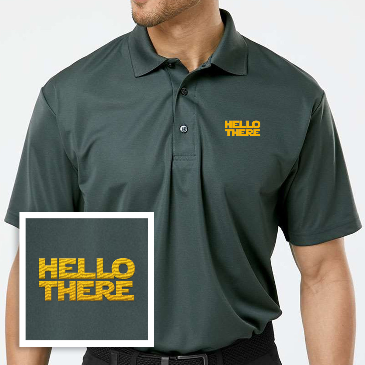 Hello There Polo Shirt