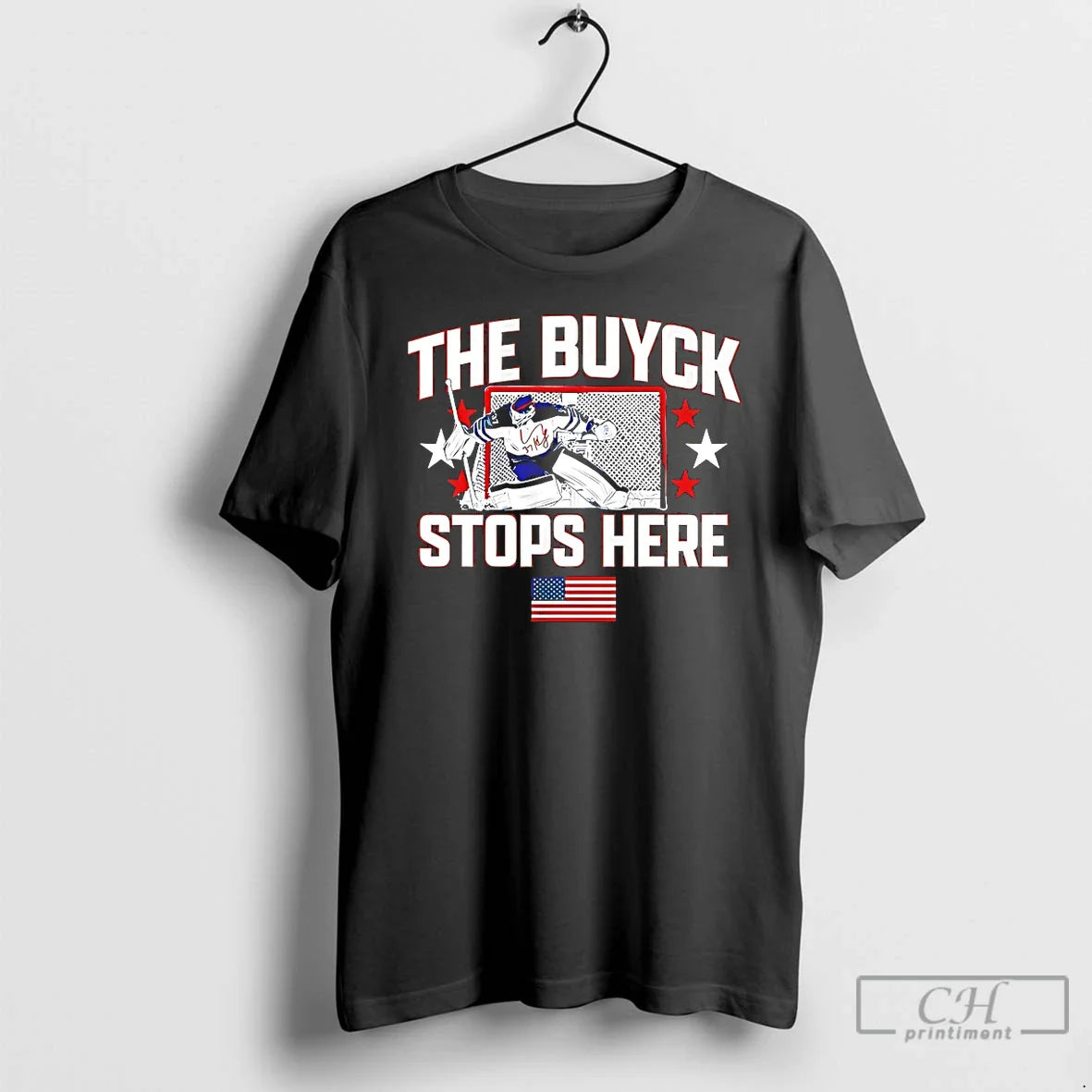 Classic Connor Hellebuyck The Buyck Stops Here