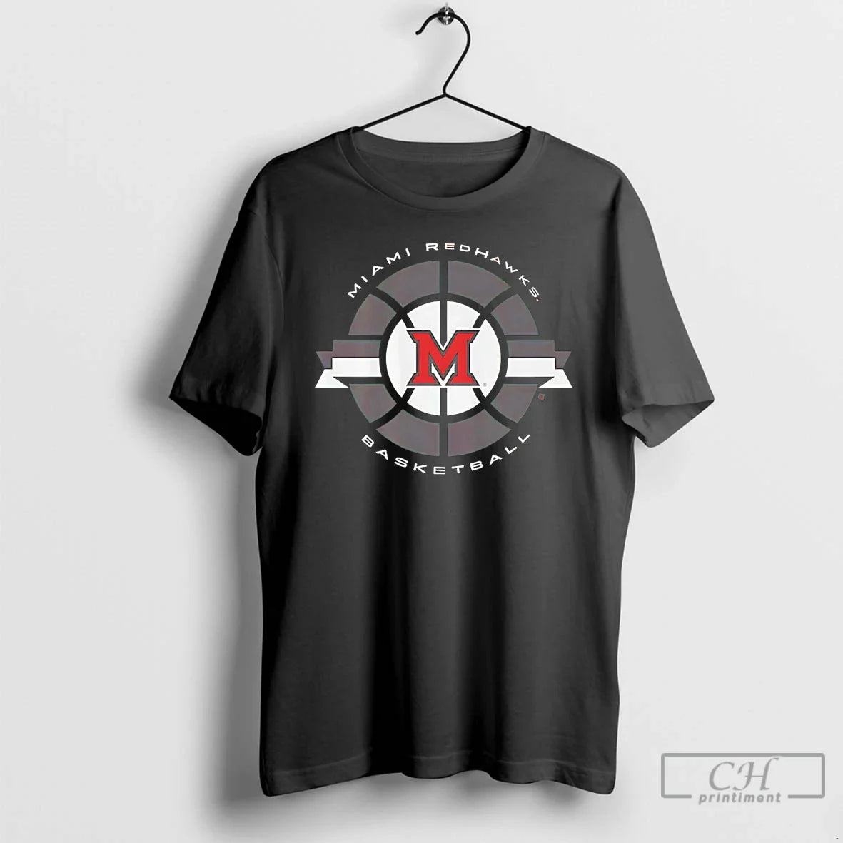 Classic Miami Redhawks Basketball Classic Circle