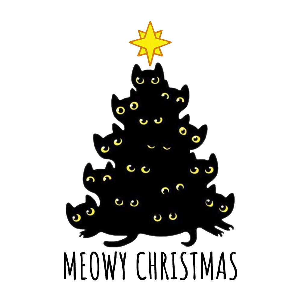 Meowy Christmas Kids Shirt