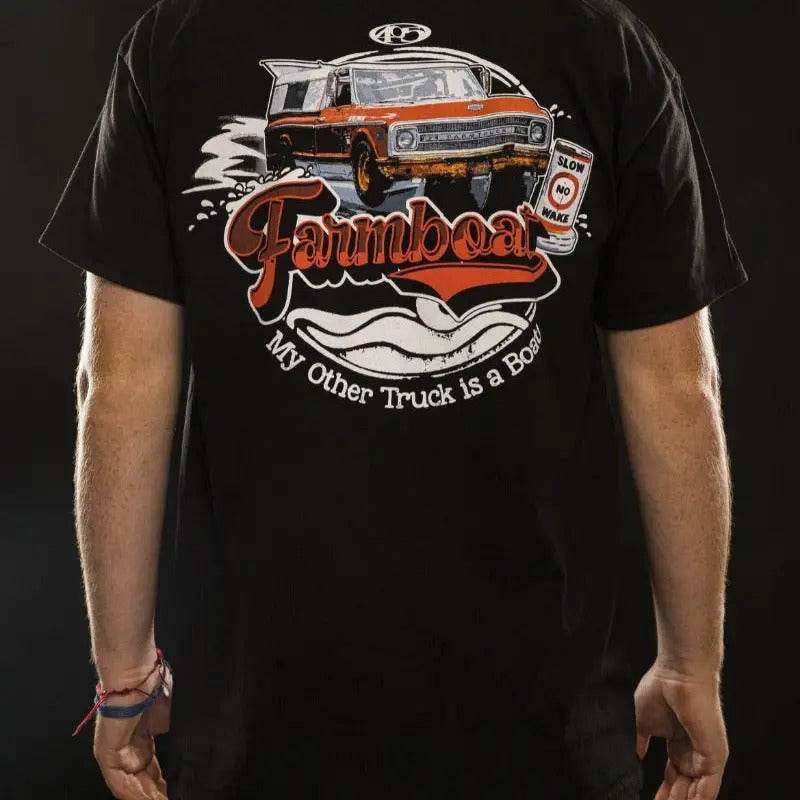 Farmboat - My Other Truck Is A Boat - Tshirt vintage shirts Crewneck Cotton