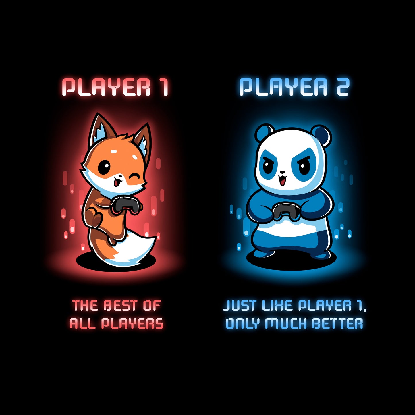Player 1 and Player 2