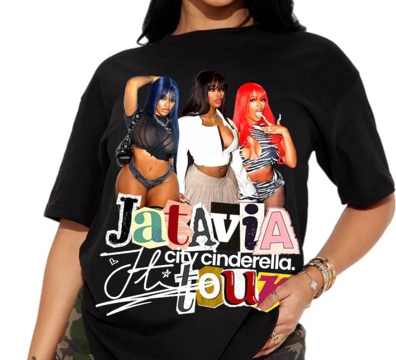 JT Tee City Cinderella, JT Graphic Tee, Jt City Girls, Jt Concert Shirt