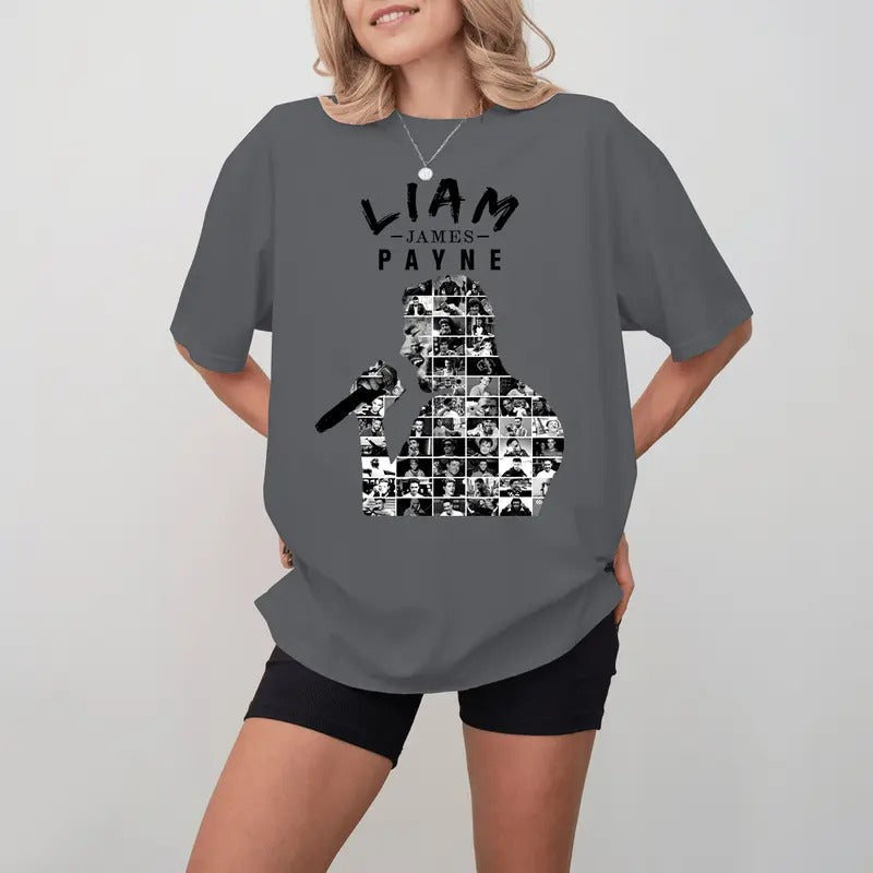 Liam Paye Shirt, 1.D Liam Pay ne, In Memory Of One Direct!on T-shirt, For Fans