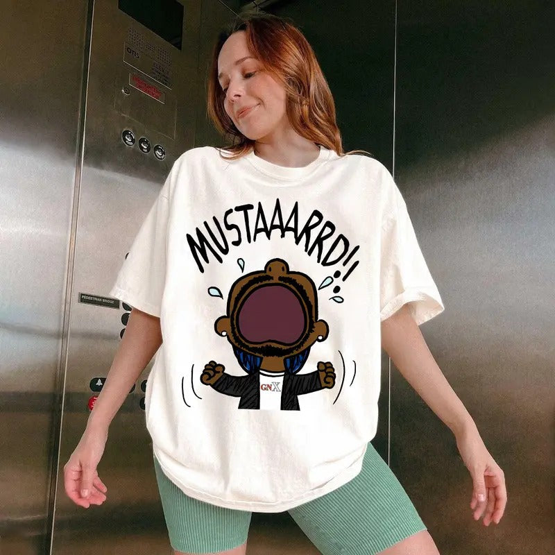 Mustaaarrd Kendrick Lamar Shirt, KDot T-shirt, Mustaaarrd! Sweater, GNX Hoodie, TV Off Comfort Unisex