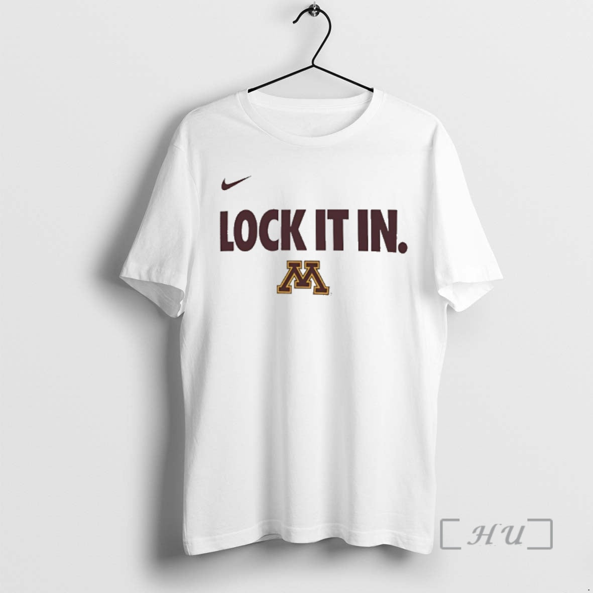 Officials Minnesota Golden Gophers Lock It In 2026 On Court Bench Premium T Shirts Sweater