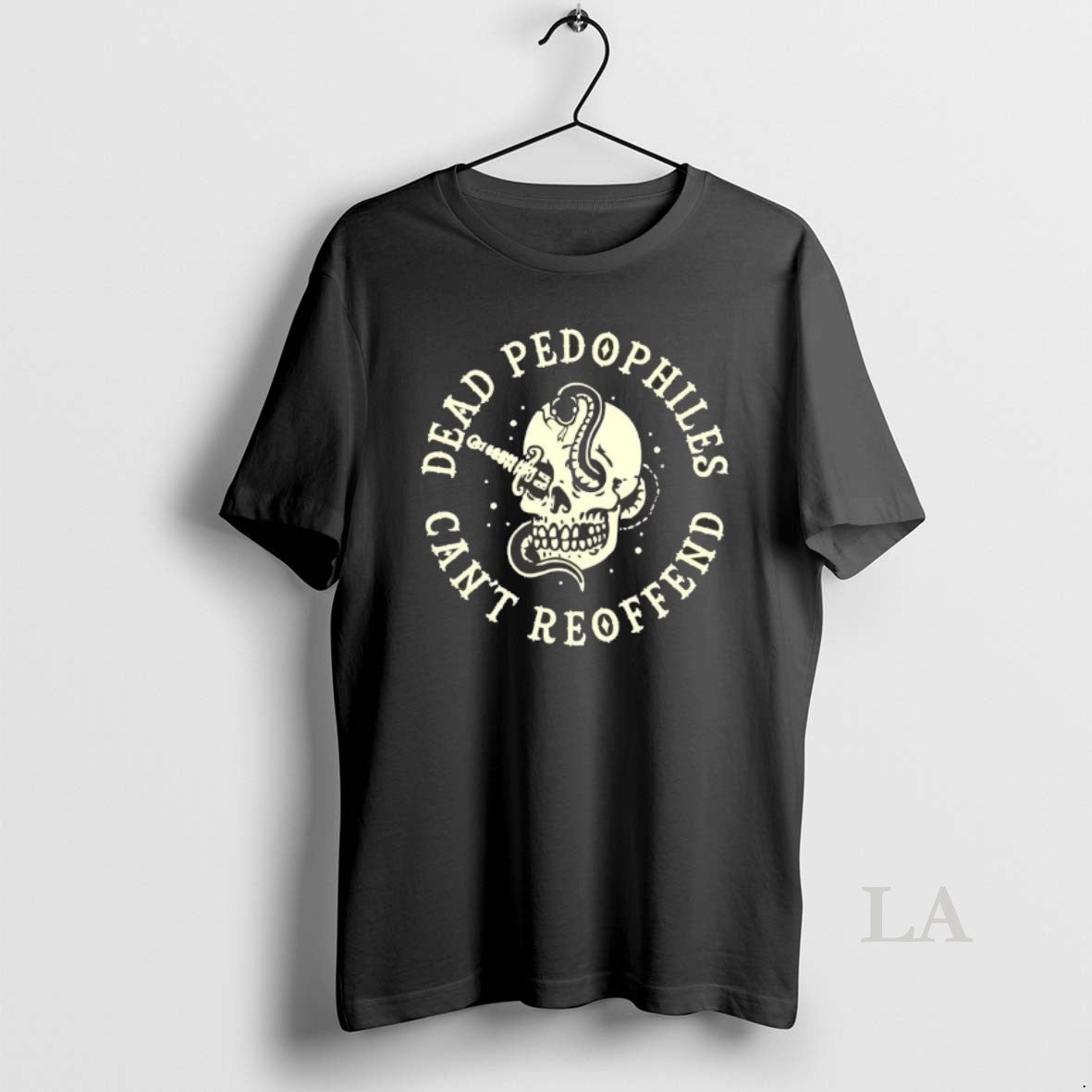 Original Skull Dead Pedophiles Cant Reoffend