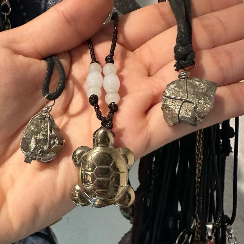 Pyrite pendant