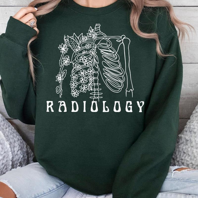 Radiology Skeleton Shirt, Rad Tech Gifts, Xray Gifts Best Price