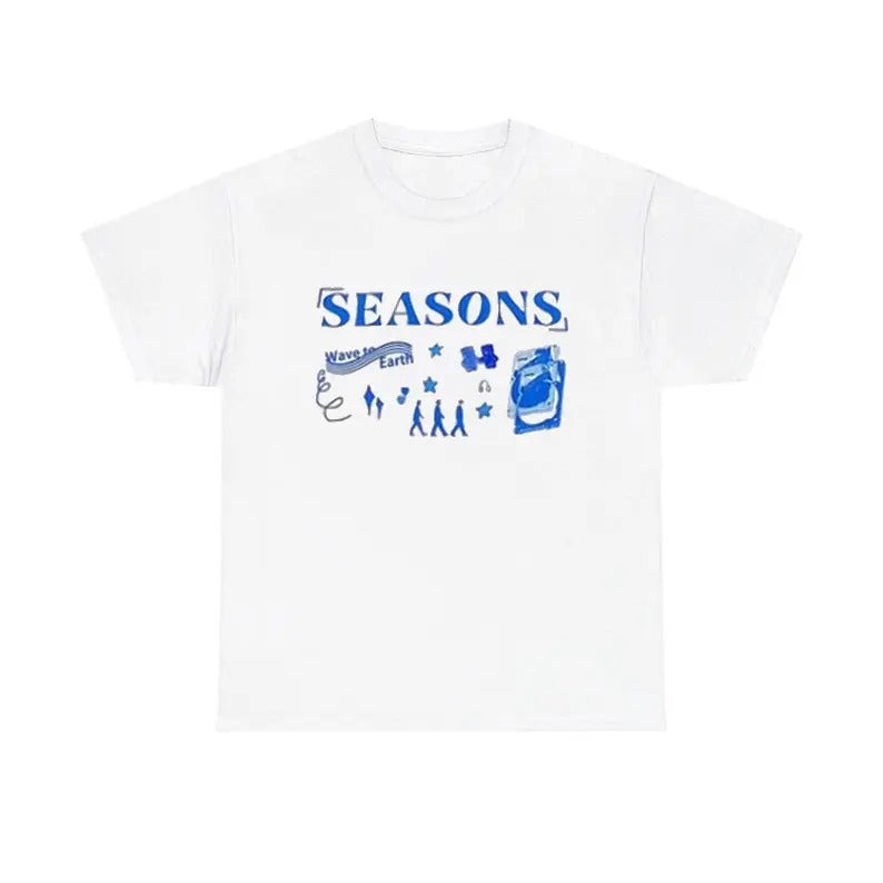 Season Wave to Earth T shirt, Season T shirt Menswear T-Shirt