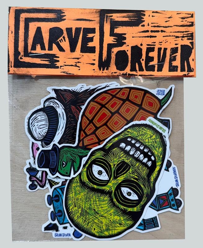 Sticker Pack Five "4 inch Vinyl Stickers