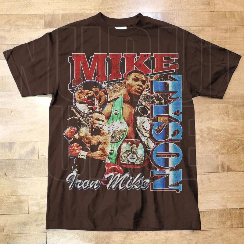 Style Mike Tyson T-shirt, Mike Tyson T-Shirt DRG, 90s Boxing Sport Legend Unisex Graphic Tee, Iron Mike T-Shirt DRG