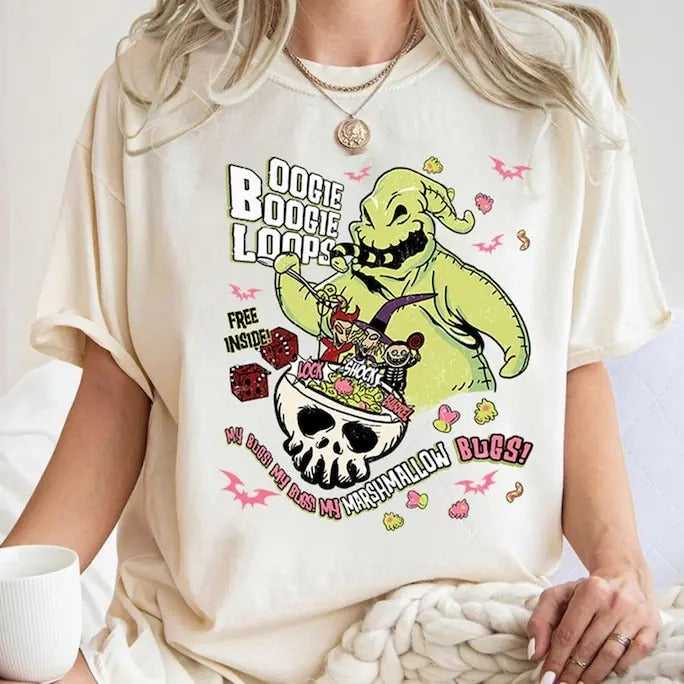 The Shadow Oogie Boogie Shirt, land Nightmare Before Christmas Halloween Shirt, Oogie Boogie Man Shirt, world Family Shirt