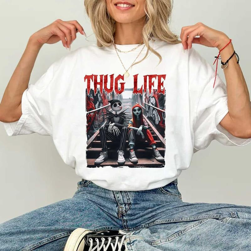 Thuglife Halloween Shirt, Hallowen Shirt, Cute Fall Shirt, Spooky Season