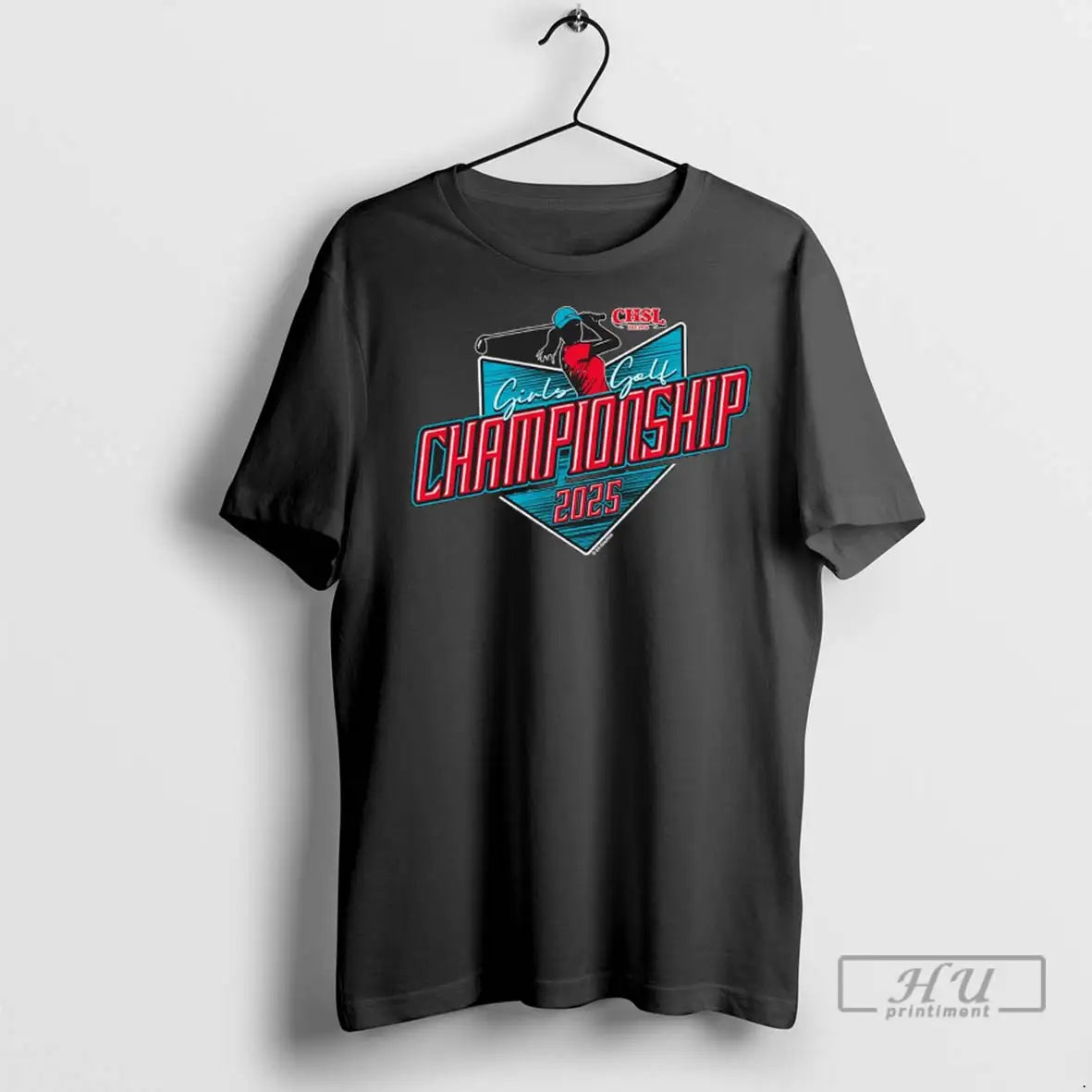 Trending 2025 Chsl Girls Golf Championship Logo T Shirts