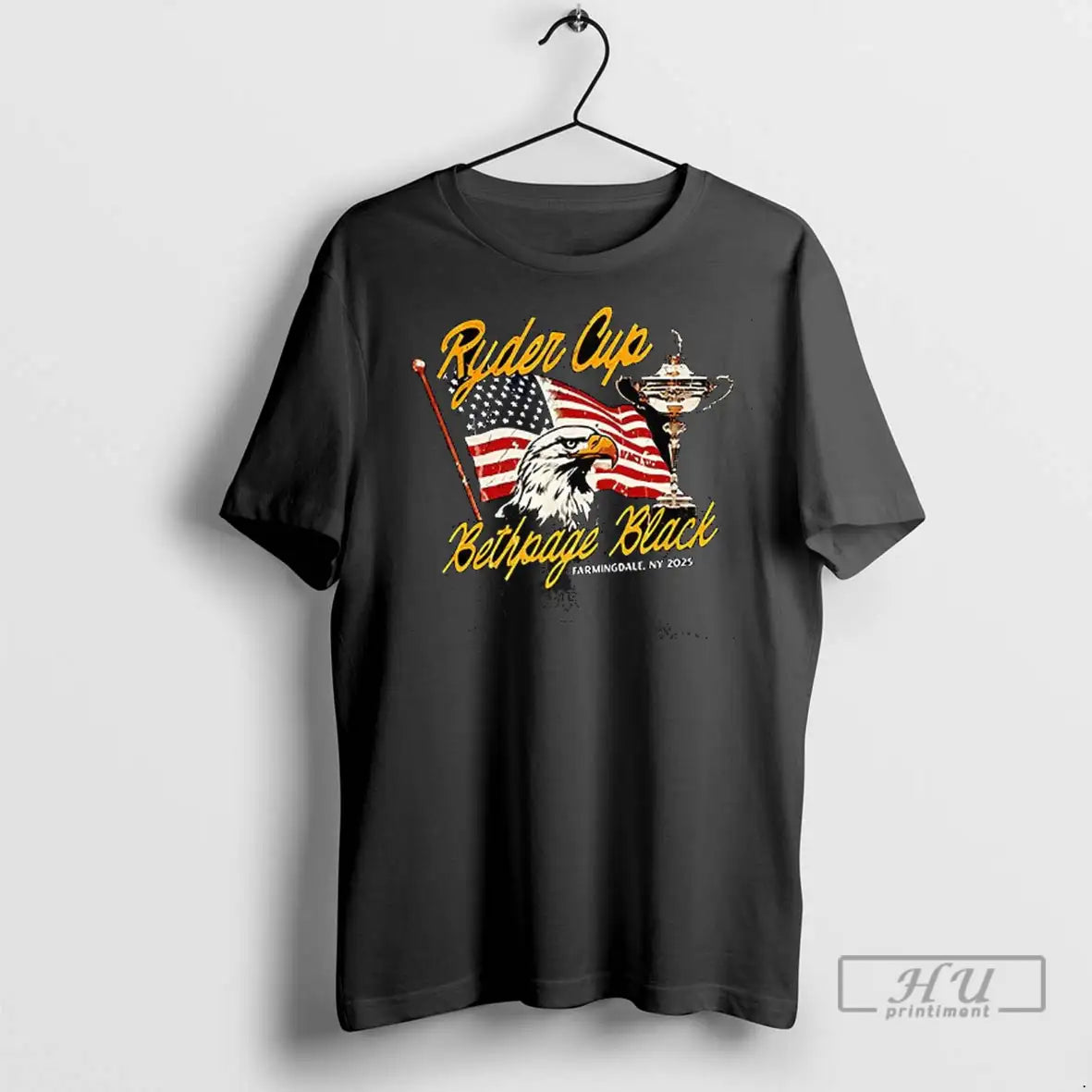 Trending Ryder Cup 2025 Flag And Eagle Farmingdale T Shirts