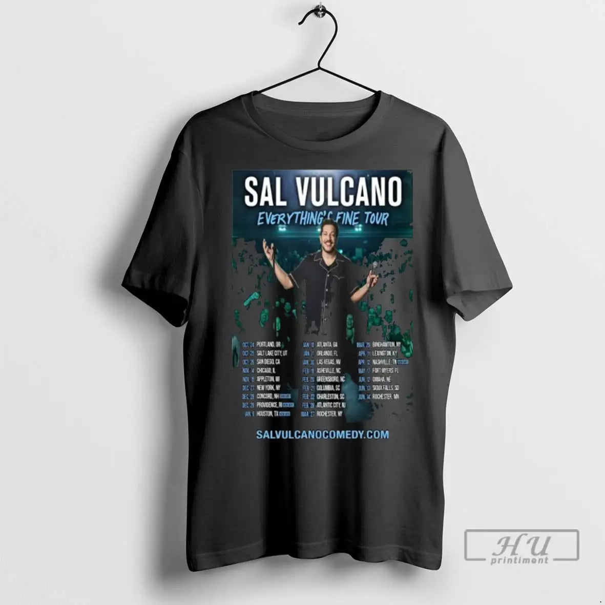Trending Sal Vulcano Everythings Fine Tour 2025 2026 Long Sleve T Shirts