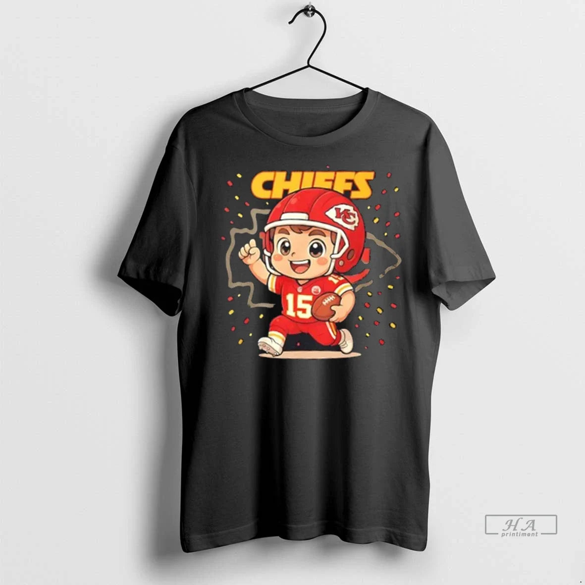 Trendy Baby X Kansas City Chiefs Football Graphic Shirt Sweater