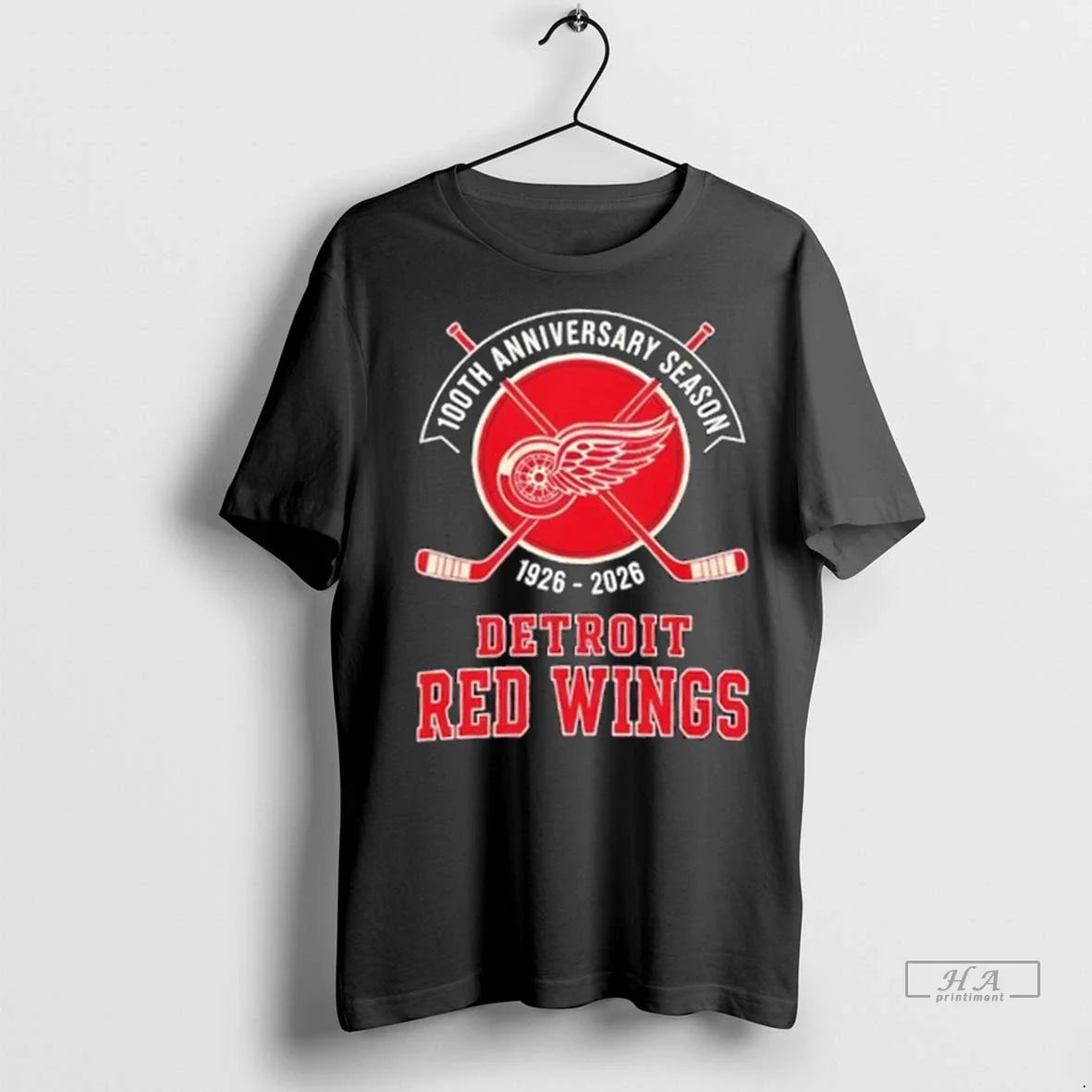 Trendy Detroit Red Wings 100th Anniversary Season 1926 2026 Shirt Sweater
