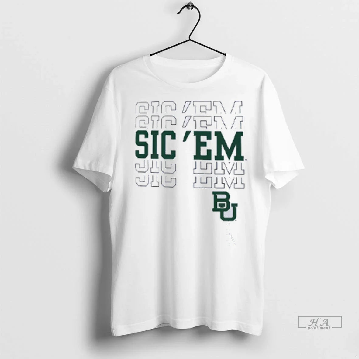 Trendy Officials Baylor Bears Ivory Sic Em Shirt Sweater