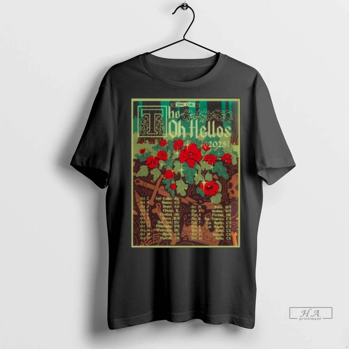 Trendy Officials The Oh Hellos 2025 Fall Tour Long Sleve Shirt Sweater