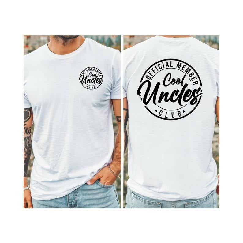 Uncle Shirt,Cool Uncle Shirt,Cool Uncle Club T-shirt,Uncle Gift,Uncle Birthday Gift,Uncle Sweatshirt,Cool Uncle Sweatshirt,New Uncle Gift