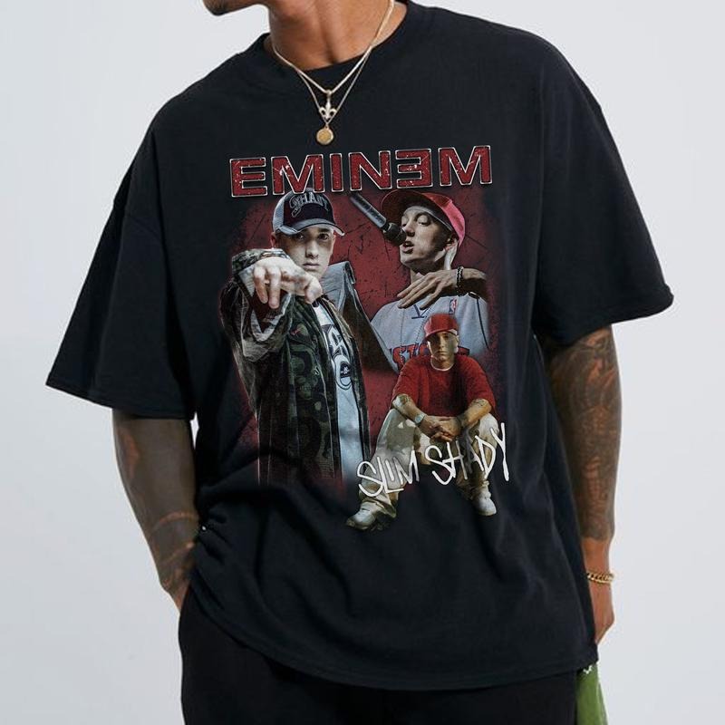 Unisex Eminem Vintage 90s Hoddie, Eminem Hoddie, Eminem Graphic Tee, Rap Music T-Shirt, Rap Vintage Shirt, Gift For Him and Her