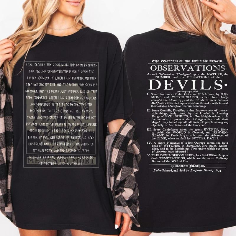 Wednesday Addams Memento Mori Tee, Wednesday Addams Edgar Allan Poe Shirt