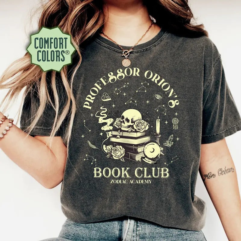 Zodiac Academy T Shirt, Celestial Heirs T-Shirt, Zodiac Academy Gift, Dante Oscura, Caroline Peckham Bookish Gift
