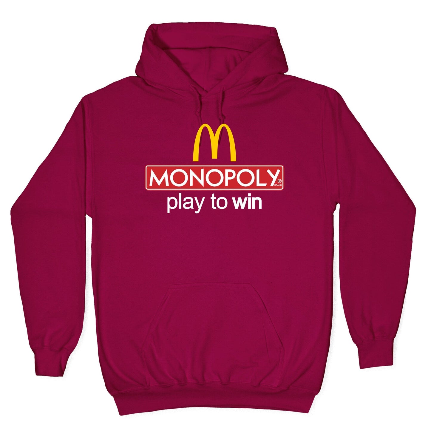 McDonalds Monopoly Hoodie