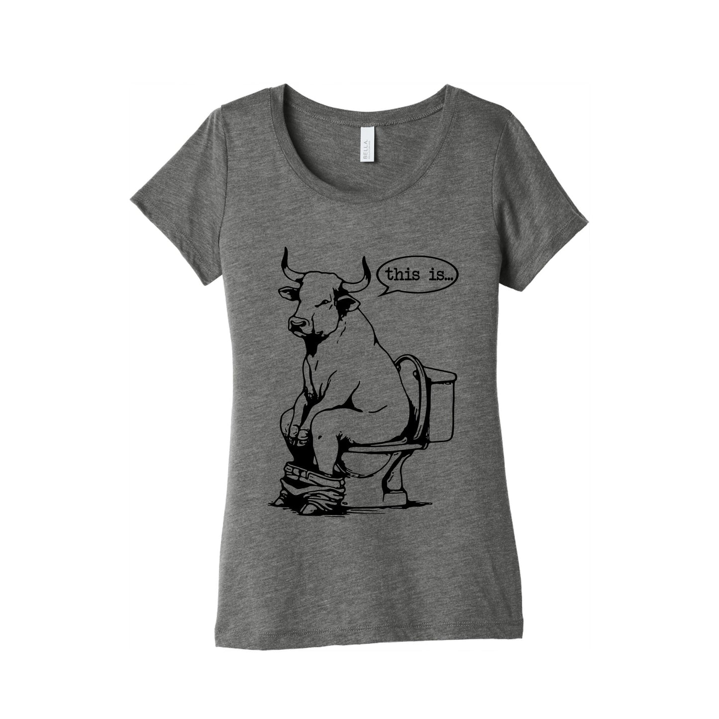 This is Bullshit Womens Triblend Tee