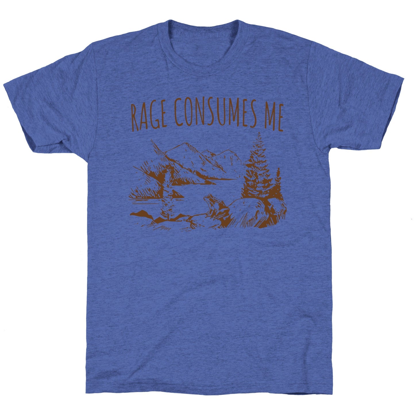 Rage Consumes Me Unisex Triblend Tee