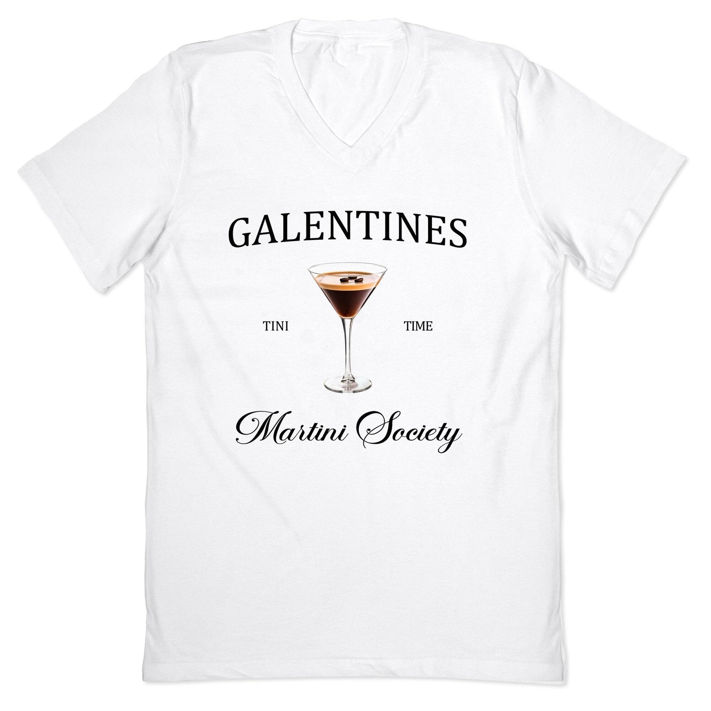Galentines Tini Time V-Neck
