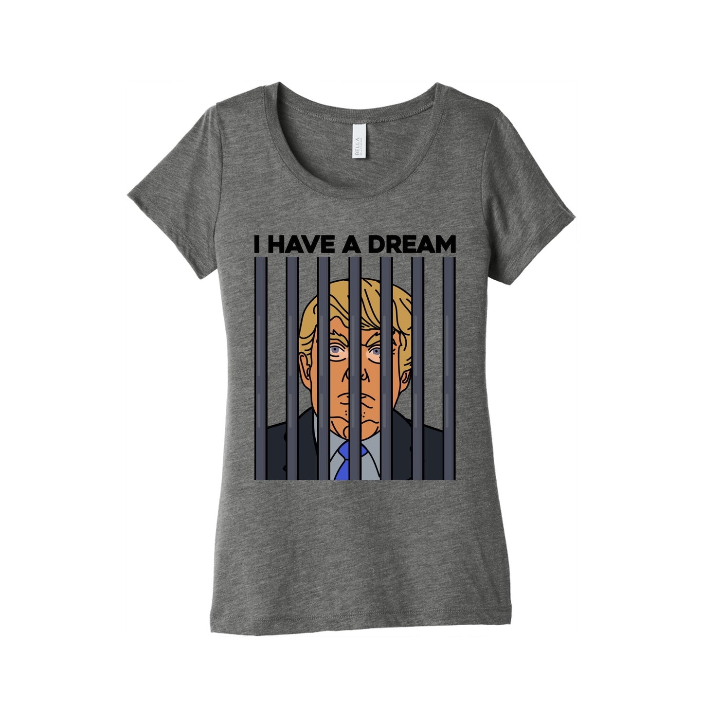 I Have A Dream Womens Triblend Tee
