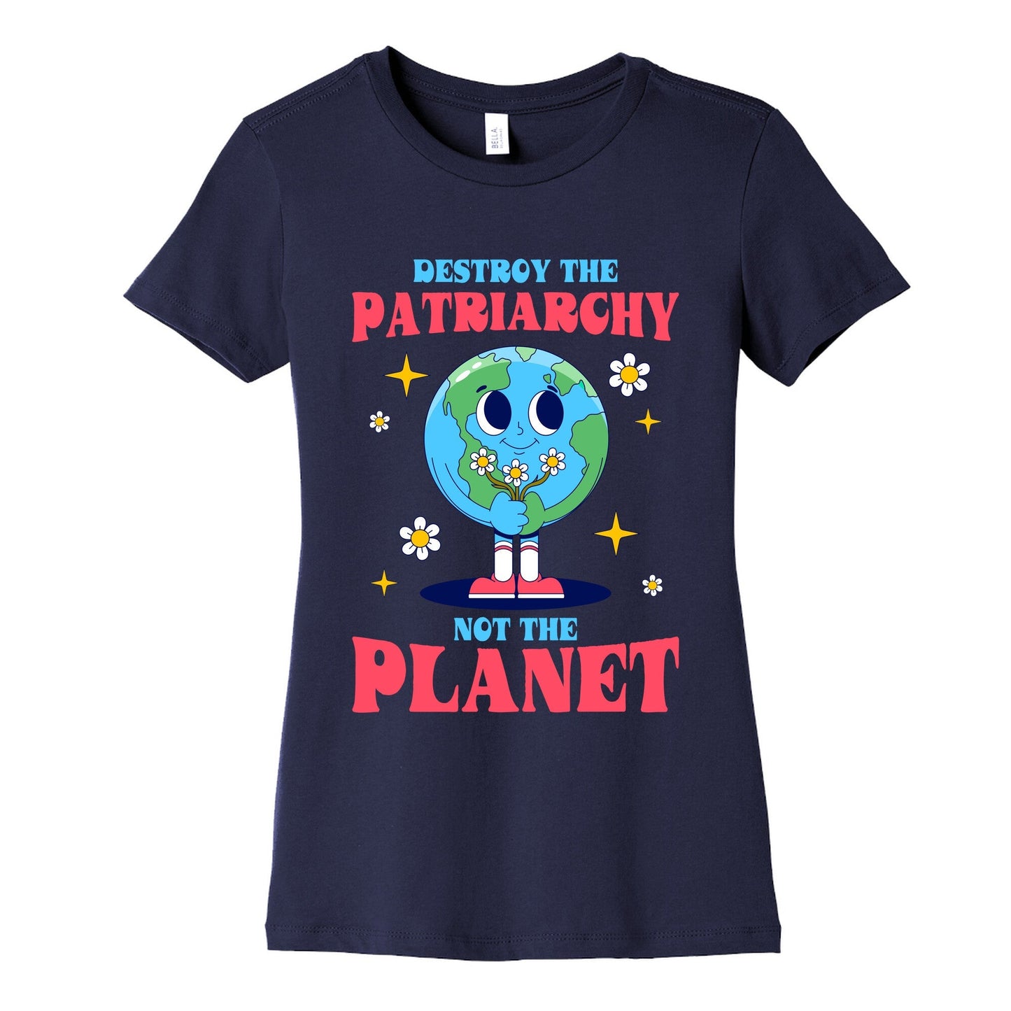 Destroy The Patriarchy Womens Cotton Tee