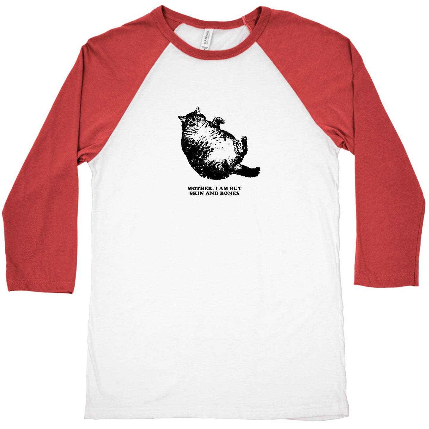 I Am But Skin And Bones Baseball Tee
