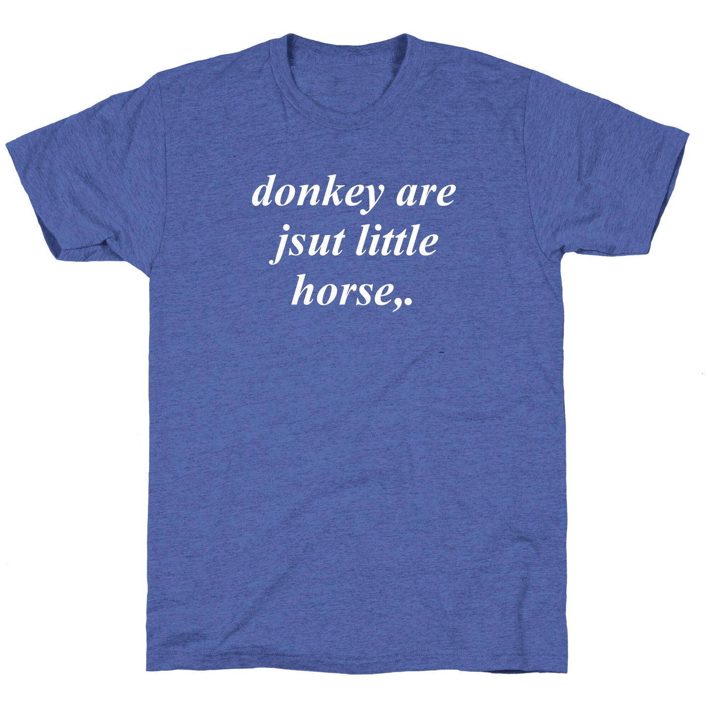 Donkey Unisex Triblend Tee