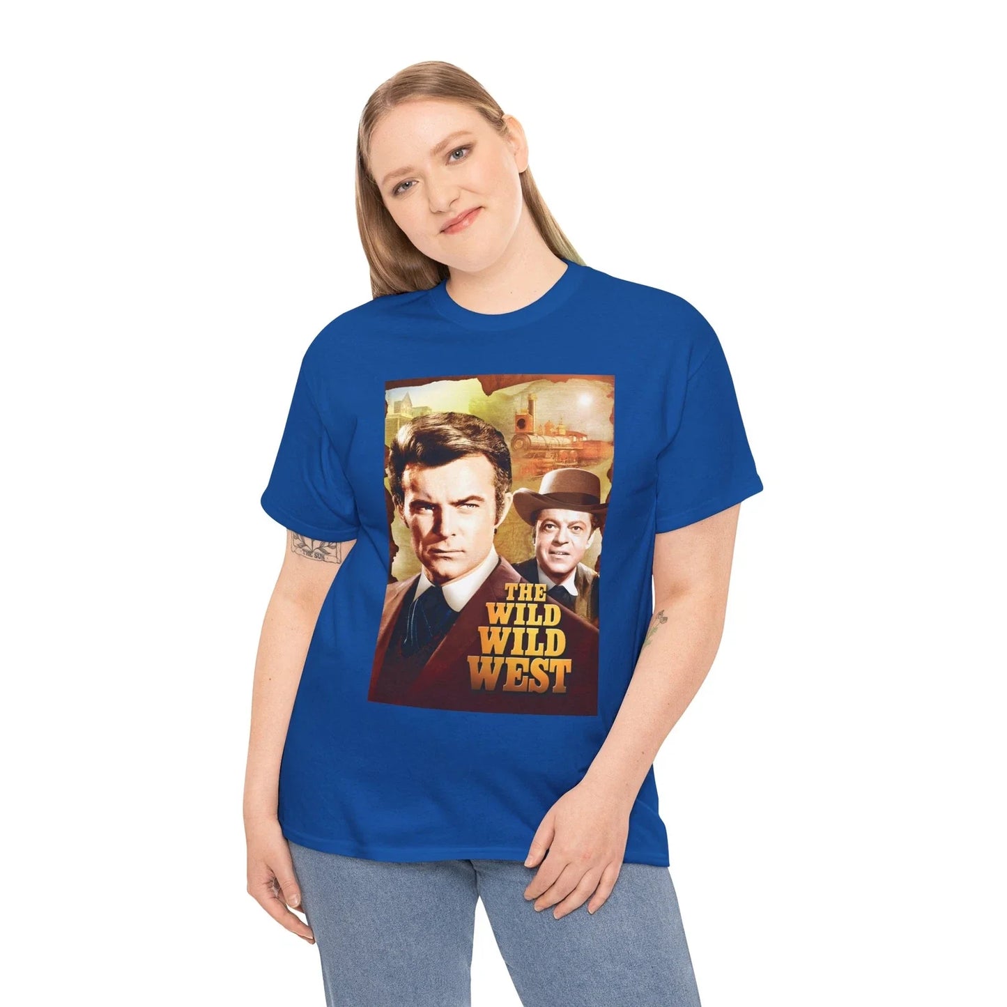 The Wild Wild West TV (1965-69) T-Shirt Sci-Fi Western Robert Conrad Ross Martin