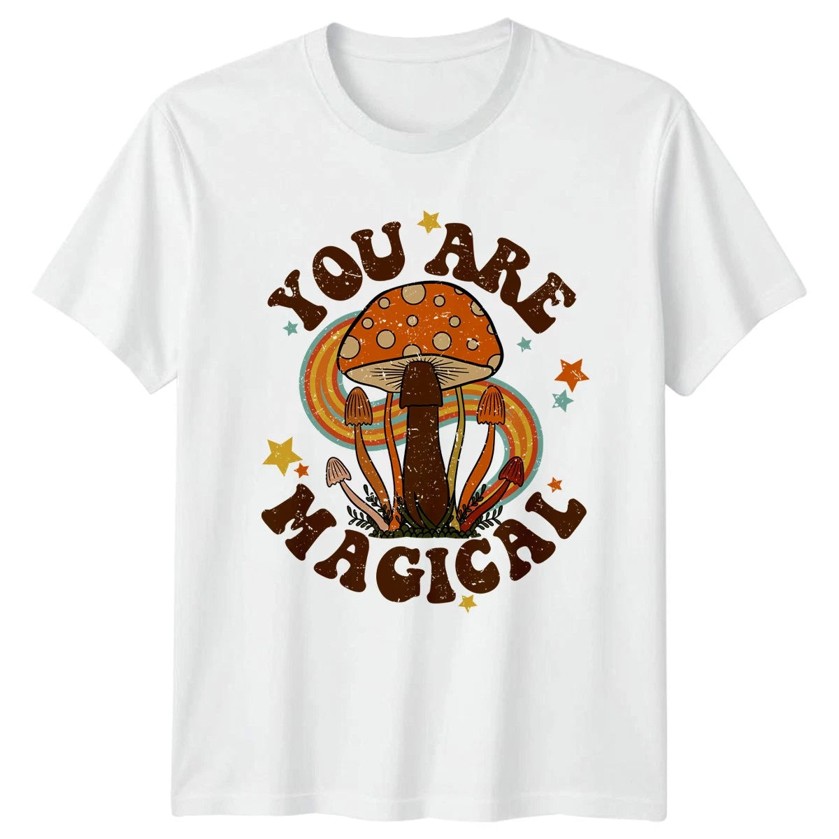 You Are Magical T-Shirt Mushroom Hippie Boho Nature Birthday Gift