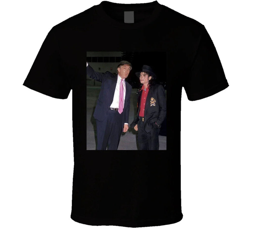 Trump With Michael Jackson T Shirt