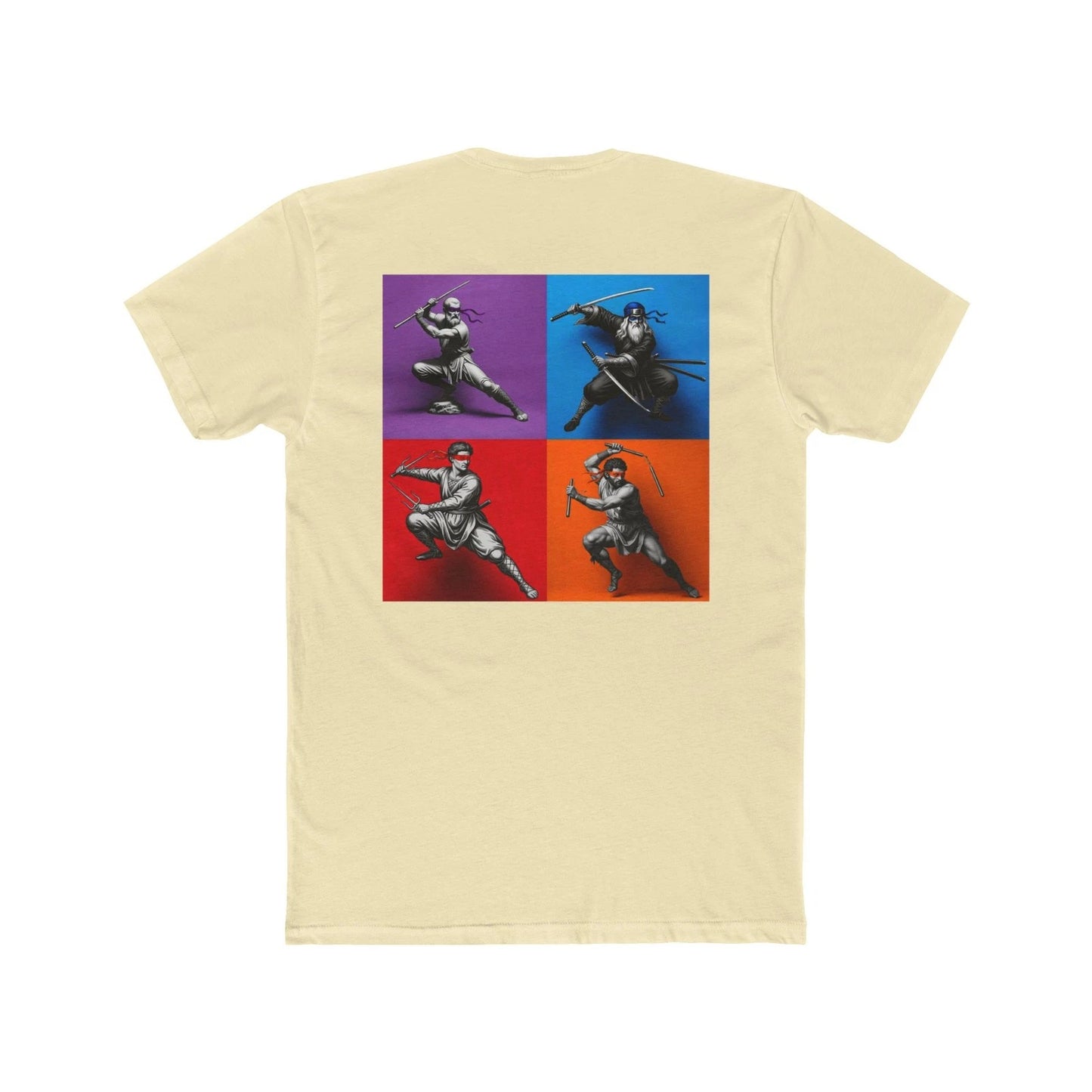 Leonardo Donatello Raphael Michelangelo Ninja Tee | Renaissance Pop Art Shirt