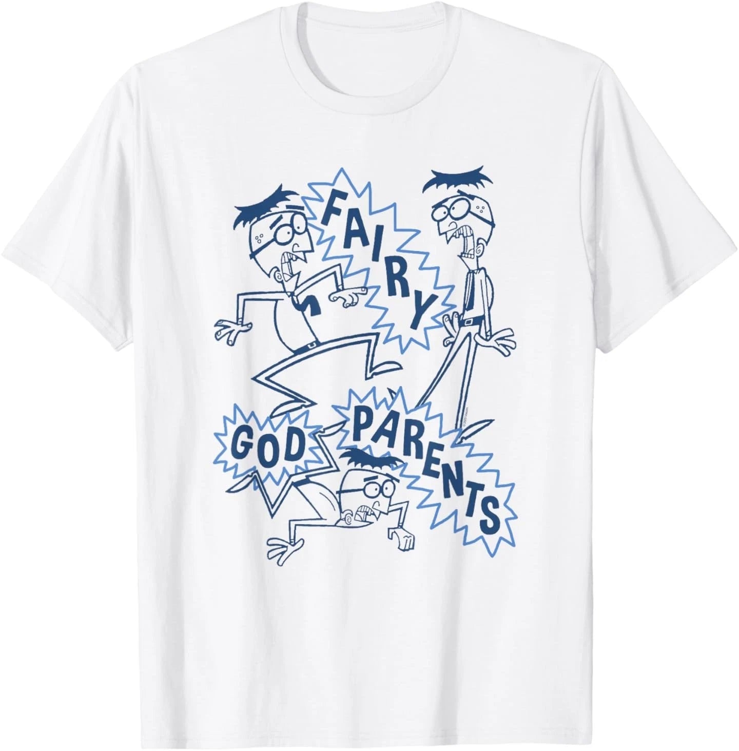 Fairly OddParents Mr. Crocker Fairy God Parents Cartoon T-Shirt