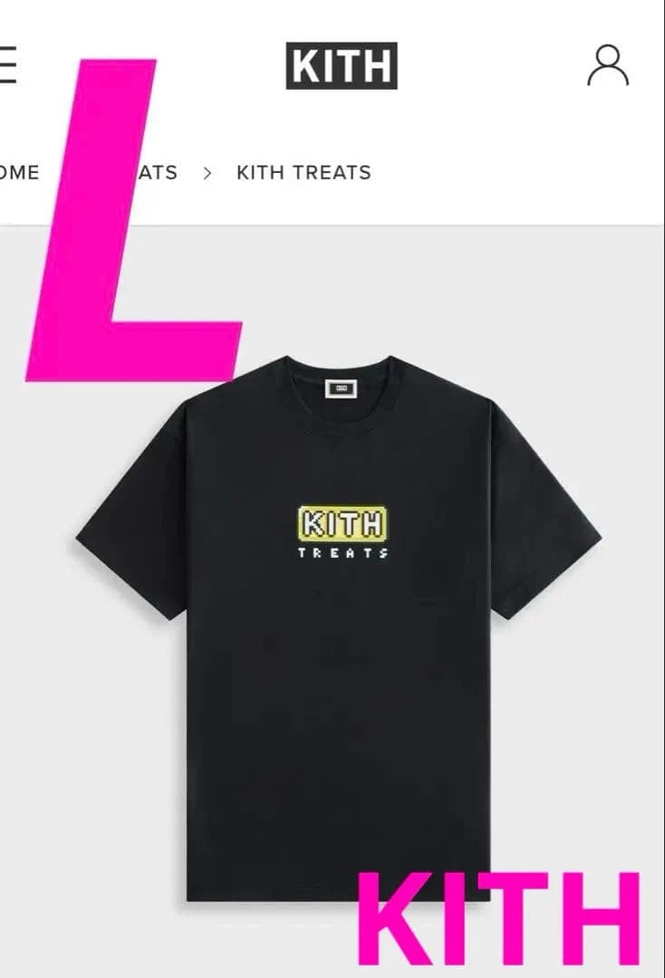 L Kith Treats Banana Kiss T-Shirt Black Unisex Tee