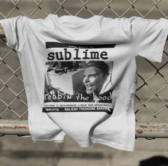 SUBLIME ROBBIN THE HOOD T SHIRT